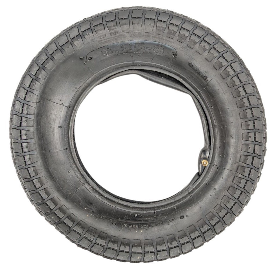 Покришка з камерою 8"  3.25-8  (4 PR)