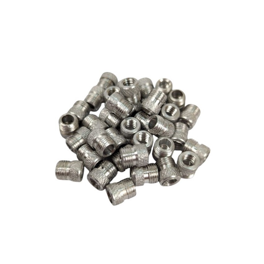 Перехідник на ніпель звичайний алюміній