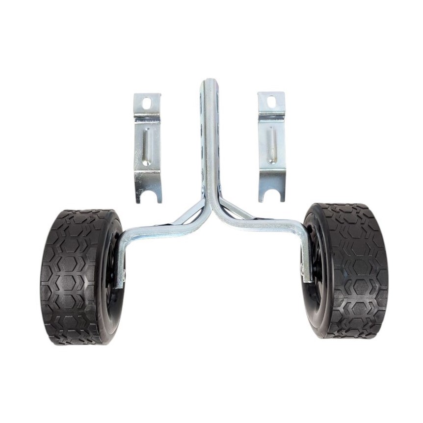 Бокові дитячі колеса (Ø 12-20) HR18, пластмасові чорні широкі