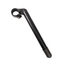 Винос руля мтв сталь-алюміній Ø22,2 L-200мм, Ø25,4 чорний матовий. 