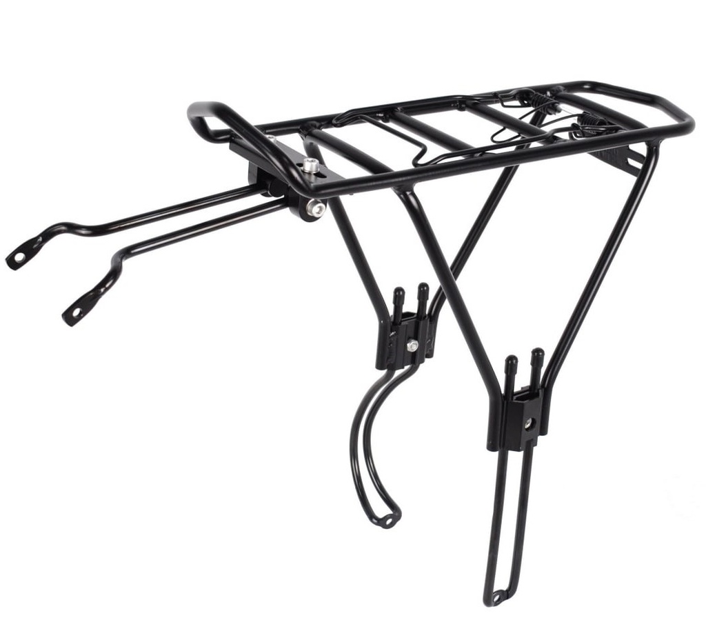 Багажник 26-29 під дискові гальма алюмінієвий (нерозбірний) чорний