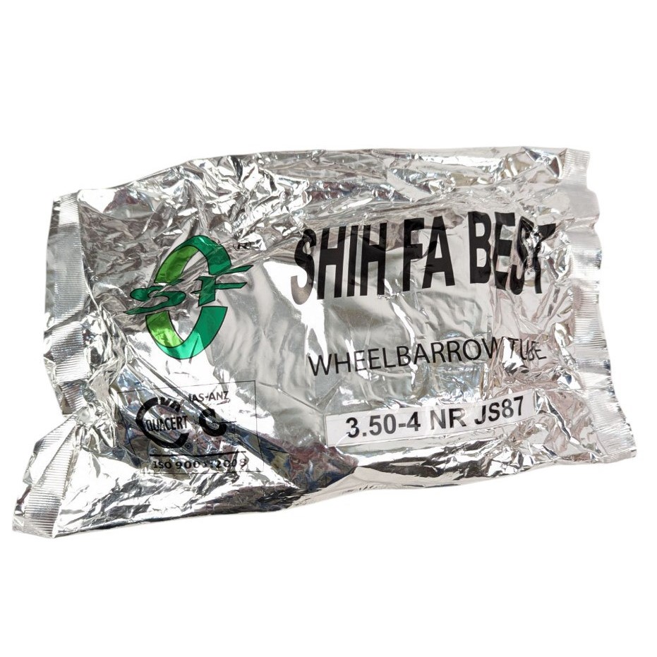 Камера  4"  3.50-4  SHIHFA  В'єтнам  JS-87 (зігнутий ніпель)