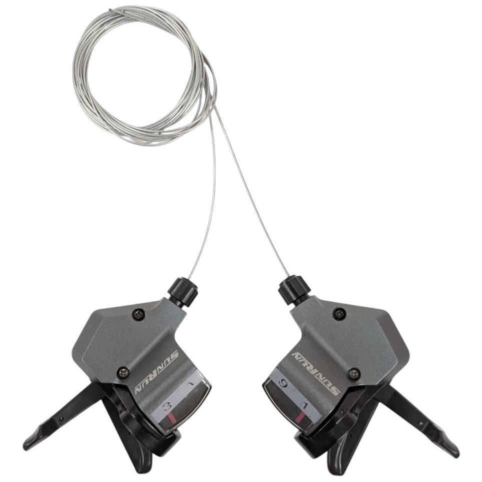 Манетки SUNRUN SL-KD-30 (пів автомат) 3+9 швидкостей