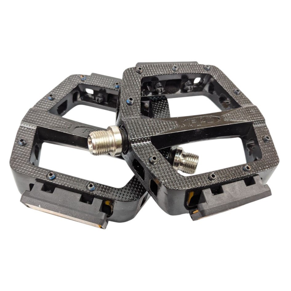 Педалі FPD-388 широкі чорні, алюміній проми, Тайвань 