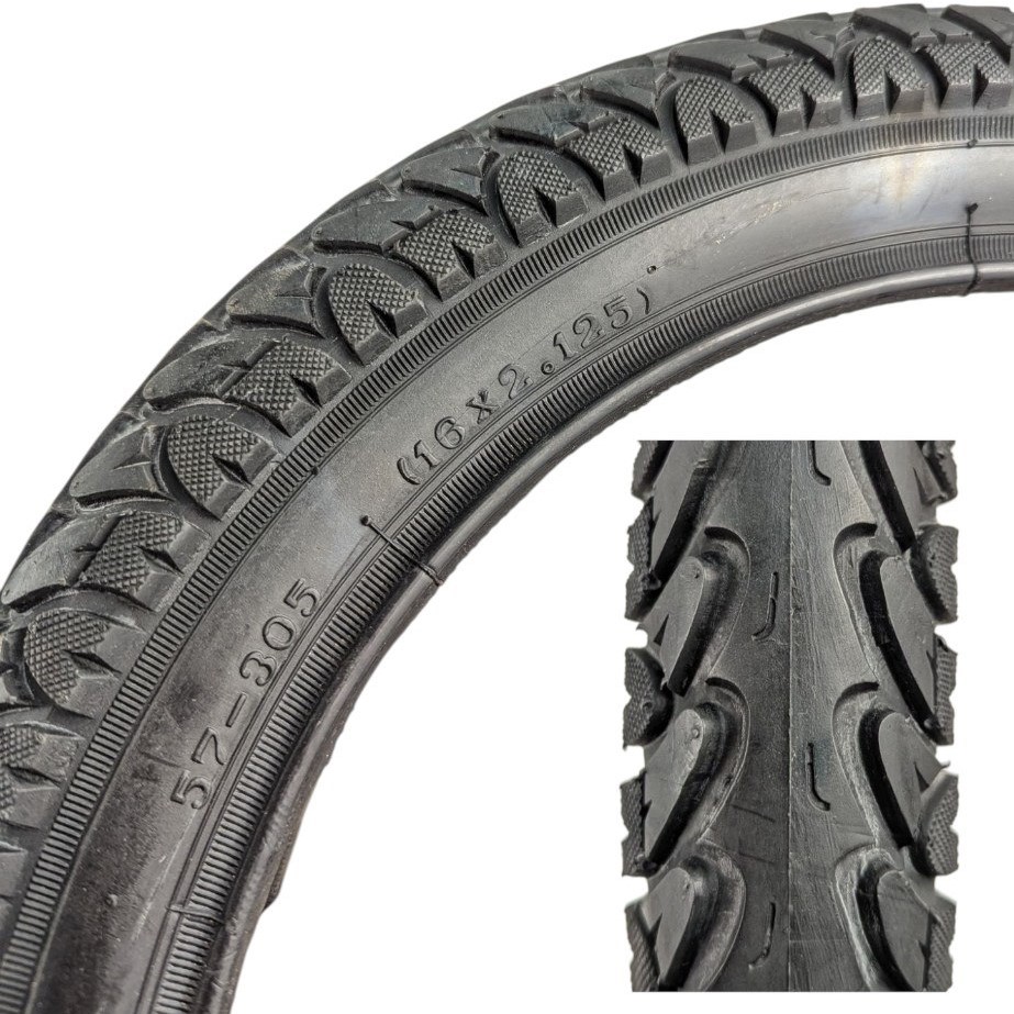 Покришка 16x2.125  Vee Rubber (C-001/002) для електровелосипеда, TT