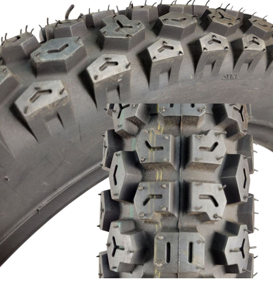 Мотошина  "17"  3.50-17  EM-07/F-2088 шипована ENDURE
