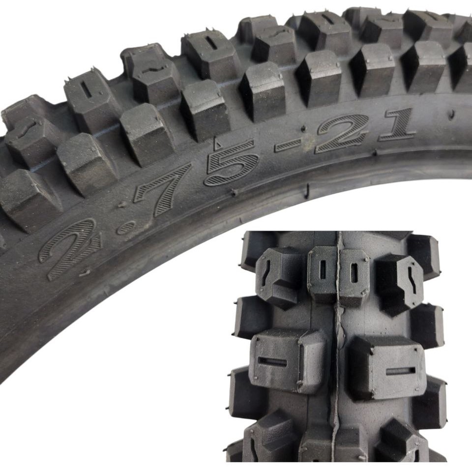 Мотошина  "21"  2.75-21  US-371 шипована, камерна TT