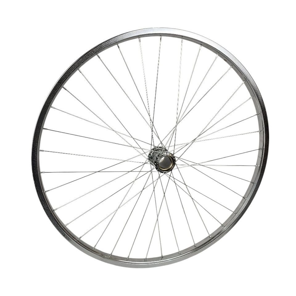 Колесо 28  заднє, обід  НІКЕЛЬ, спиця 2мм, стакан