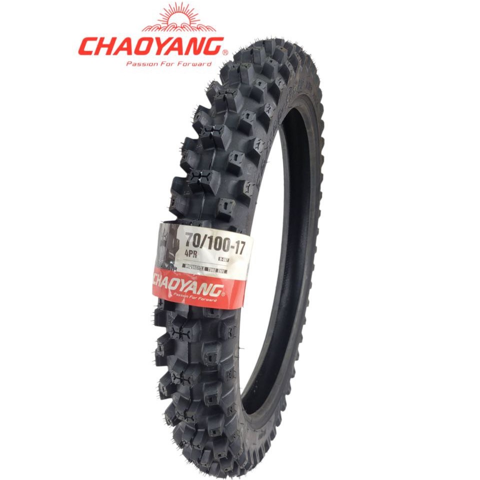 Мотошина "17"  70/100-17  ChaoYang  H-887 KROSS, камерна TT