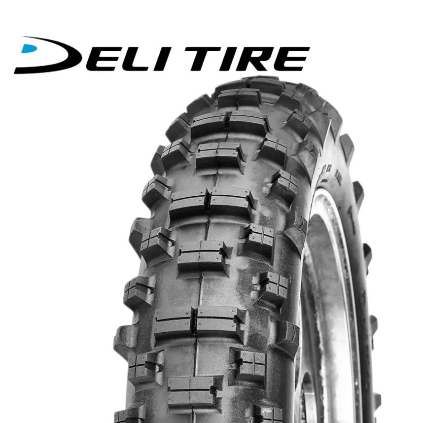 Мотошина "18"  120/90-18  DELI TIRE Індонезія  SB-121 Enduro шипована, камерна TT