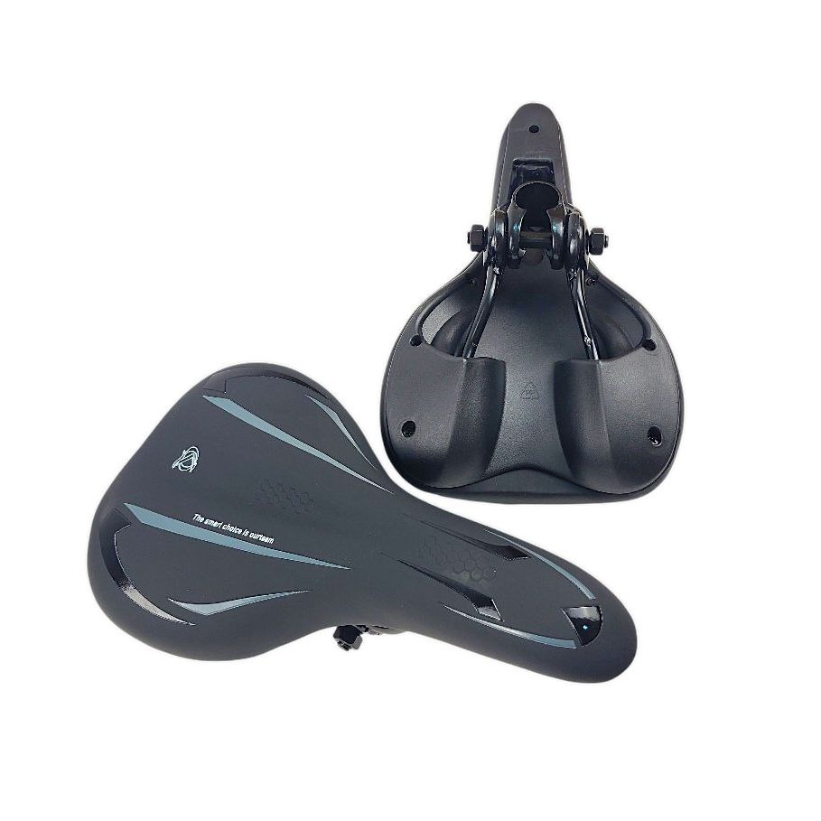 Сідло мтв №8099 чорно-сіре