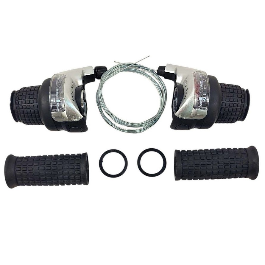 Грипшифт типу shimano (К36-А з вікном) 3+7 швидкостей