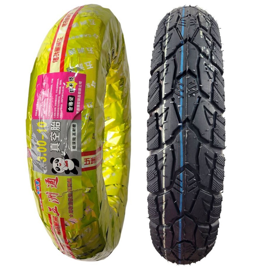 Мотошина "10"  3.00-10 Run Flat (посилений корд), безкамерна  TL