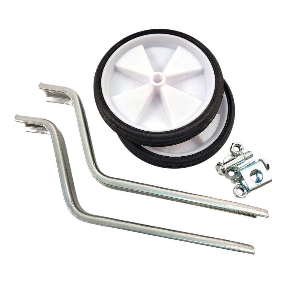 Бокові дитячі колеса (Ø 12-20) пластмасові (AFT-117) білі