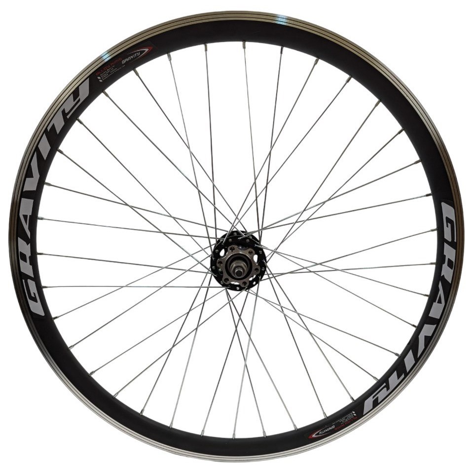 Колесо 27,5 зад, обід (б) Gravity 2-ний, втулка SHUNFENG на промах, диск 6 болтів