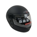 Мотошолом BLD-825, S(55-56), чорний матовий (без малюнка)