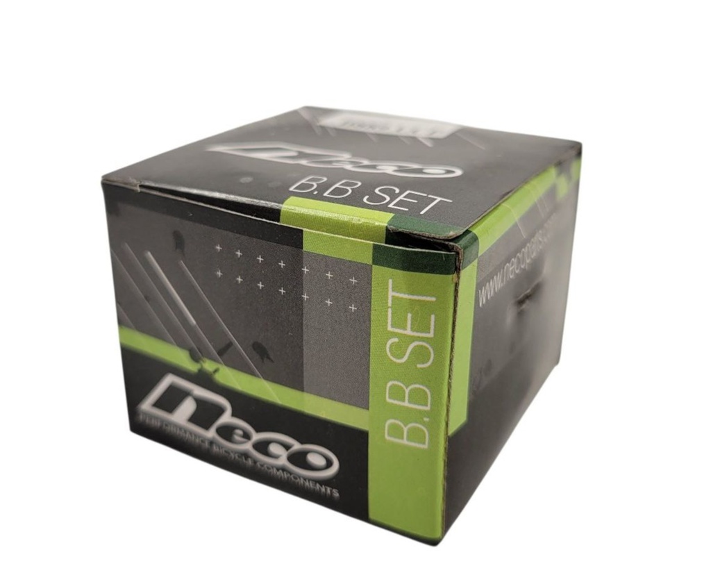 Чашки каретки дитячі, ВМХ в зборі ВЕЛИКІ, NECO (В889) на віночках 9 шаріків (Ø51,5мм) нікель