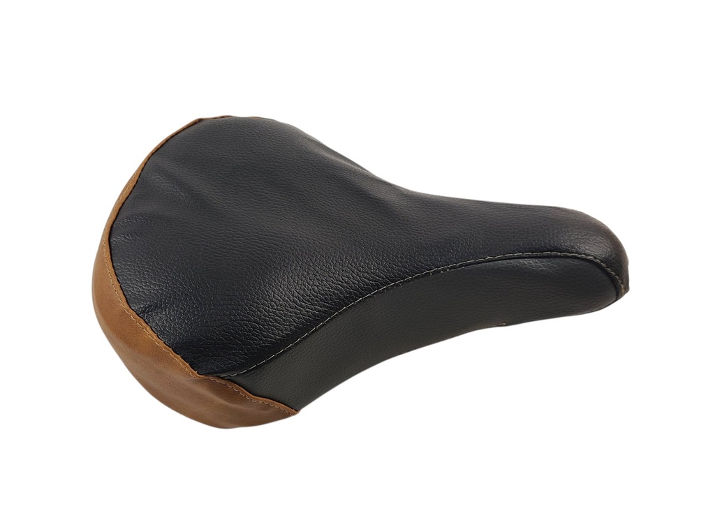 Чохол чорний під сідло "GRAND" чорно-коричневий