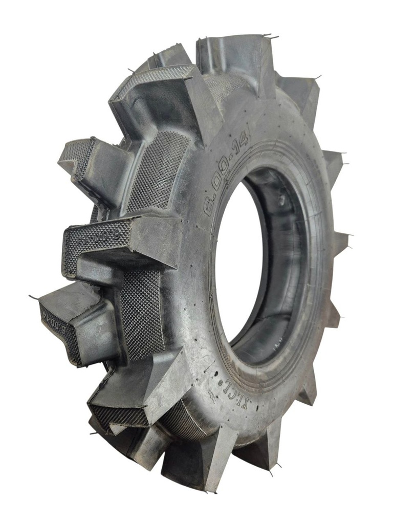 Покришка "14"  6.00-14  (8PR) + камера (мотоблок)