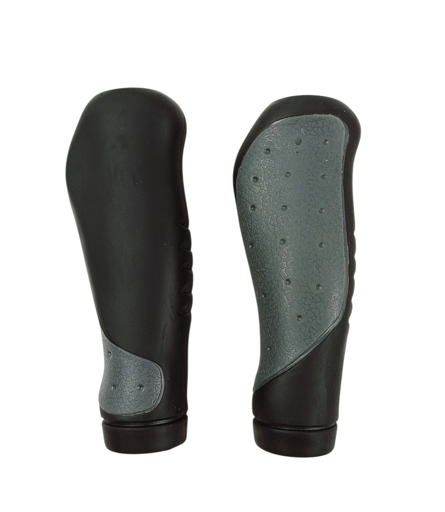 Гріпси гумові ергономічні, JK-249 чорно-сірі