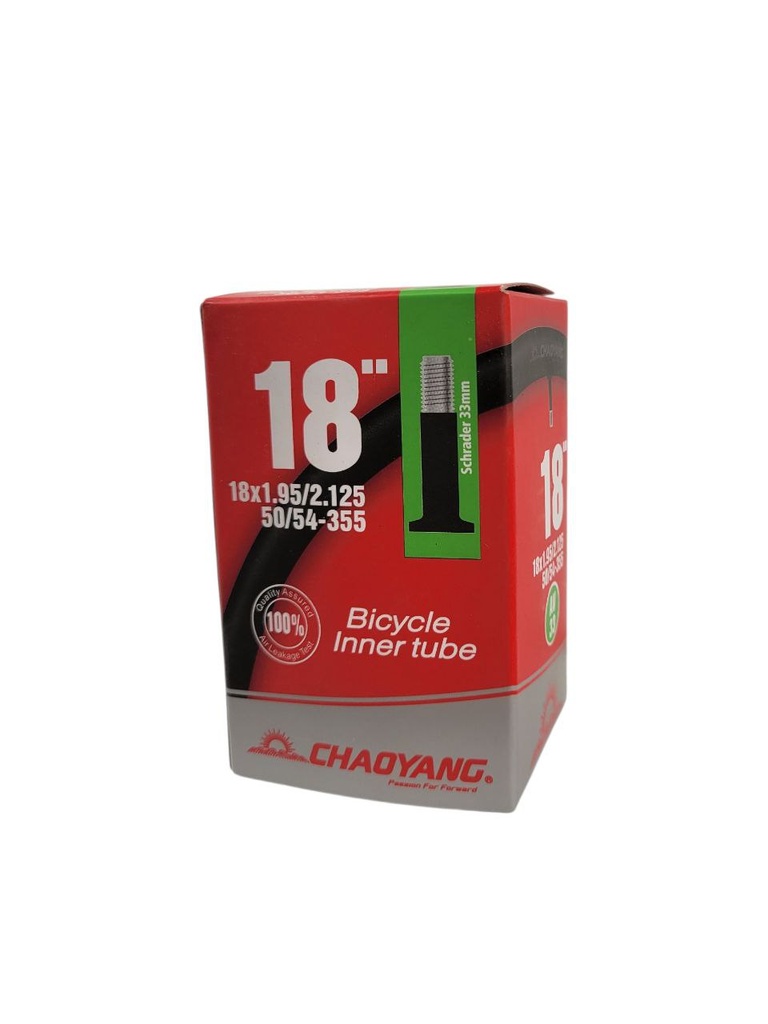 Камера 18x1.95-2.125 CHAOYANG прямий ніпель (в коробці)