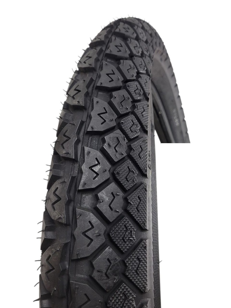 Мотошина "18"  3.50-18 (100/90-18) CY-860 / EM-07 шипована, TT камерна