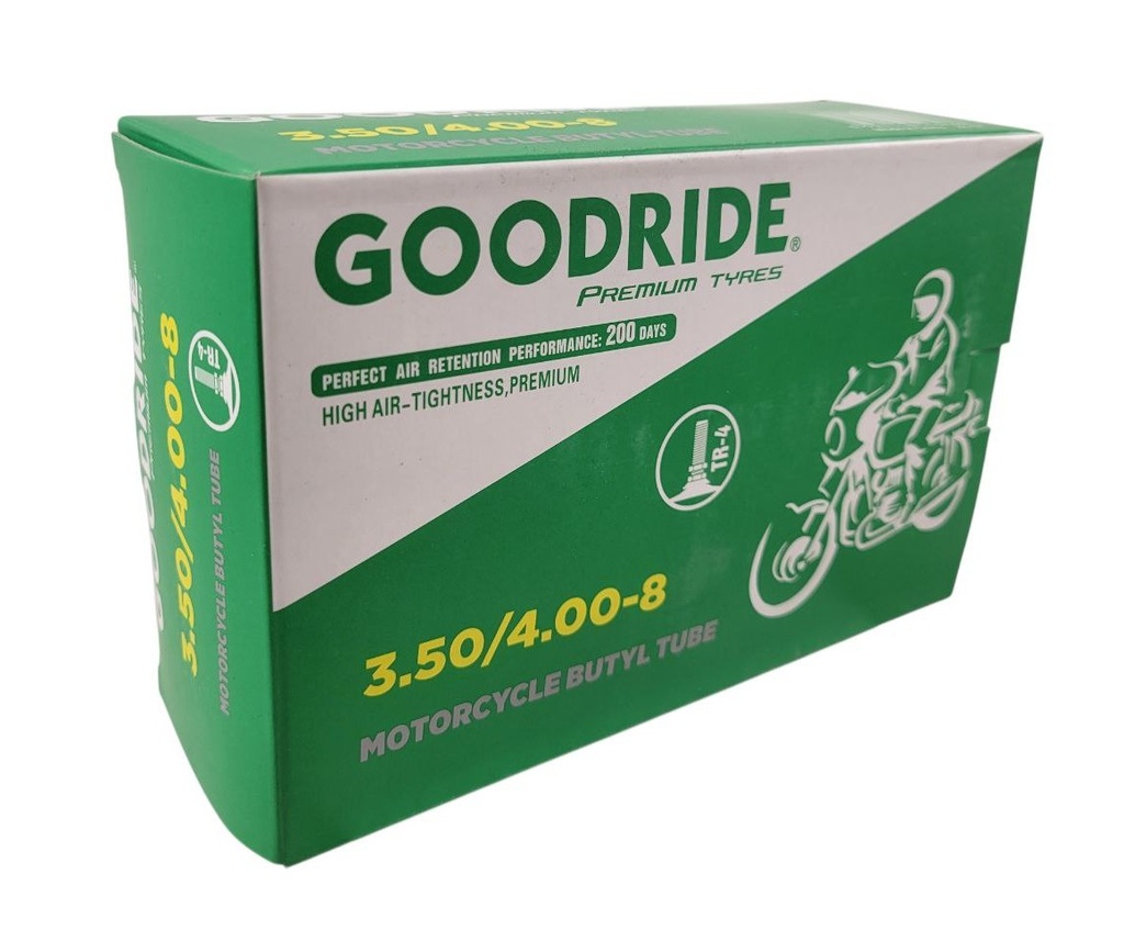 Камера  8"  3.50/4.00-8  GOODRIDE (CHAOYANG) (TR-4) прямий ніпель 