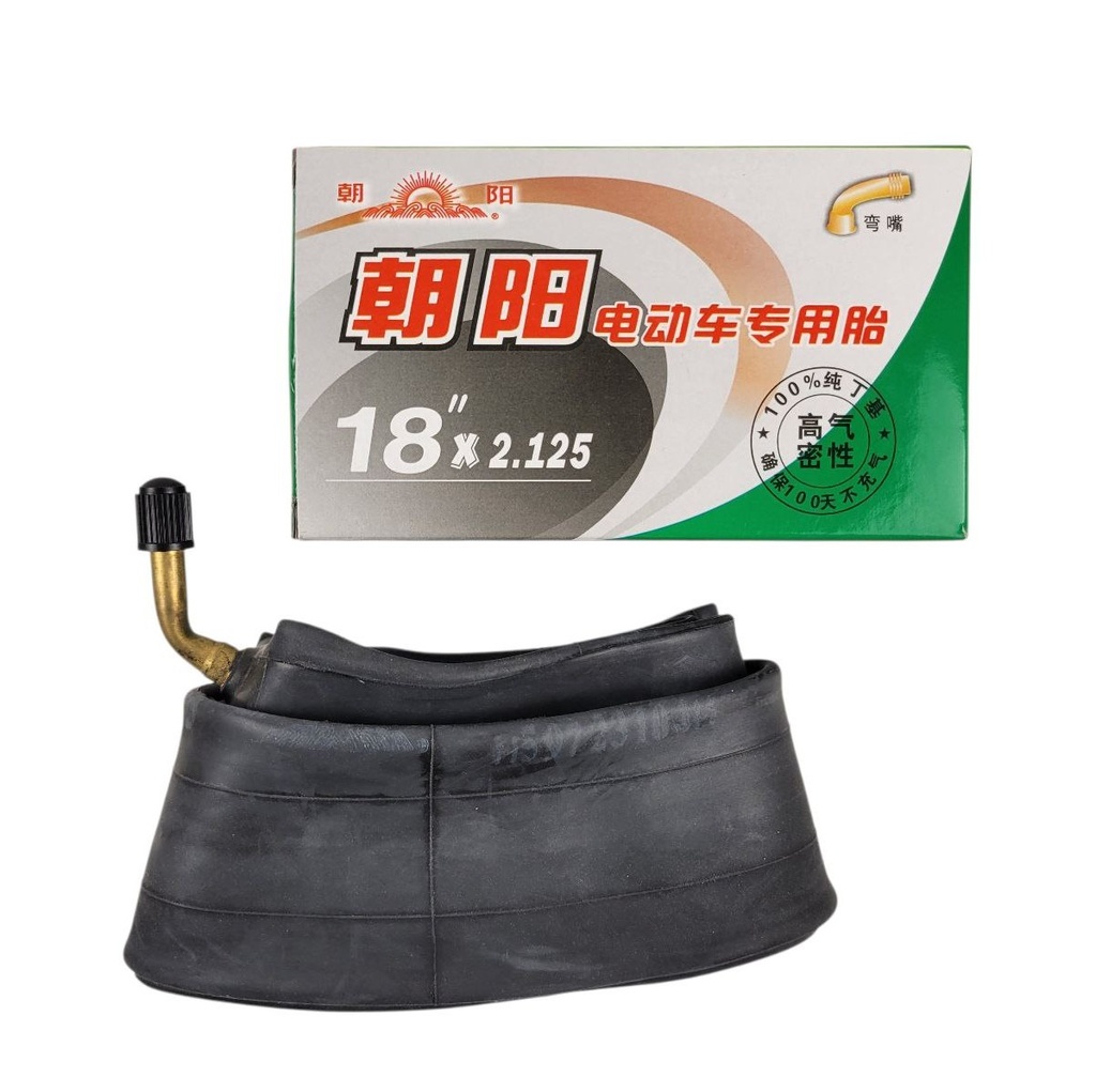 Камера 18х2.125 CHAOYANG  зігнутий ніпель  E-bike