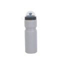 Фляга 650ml CROSSRIDE (FL-WB09) пластмасова сіра