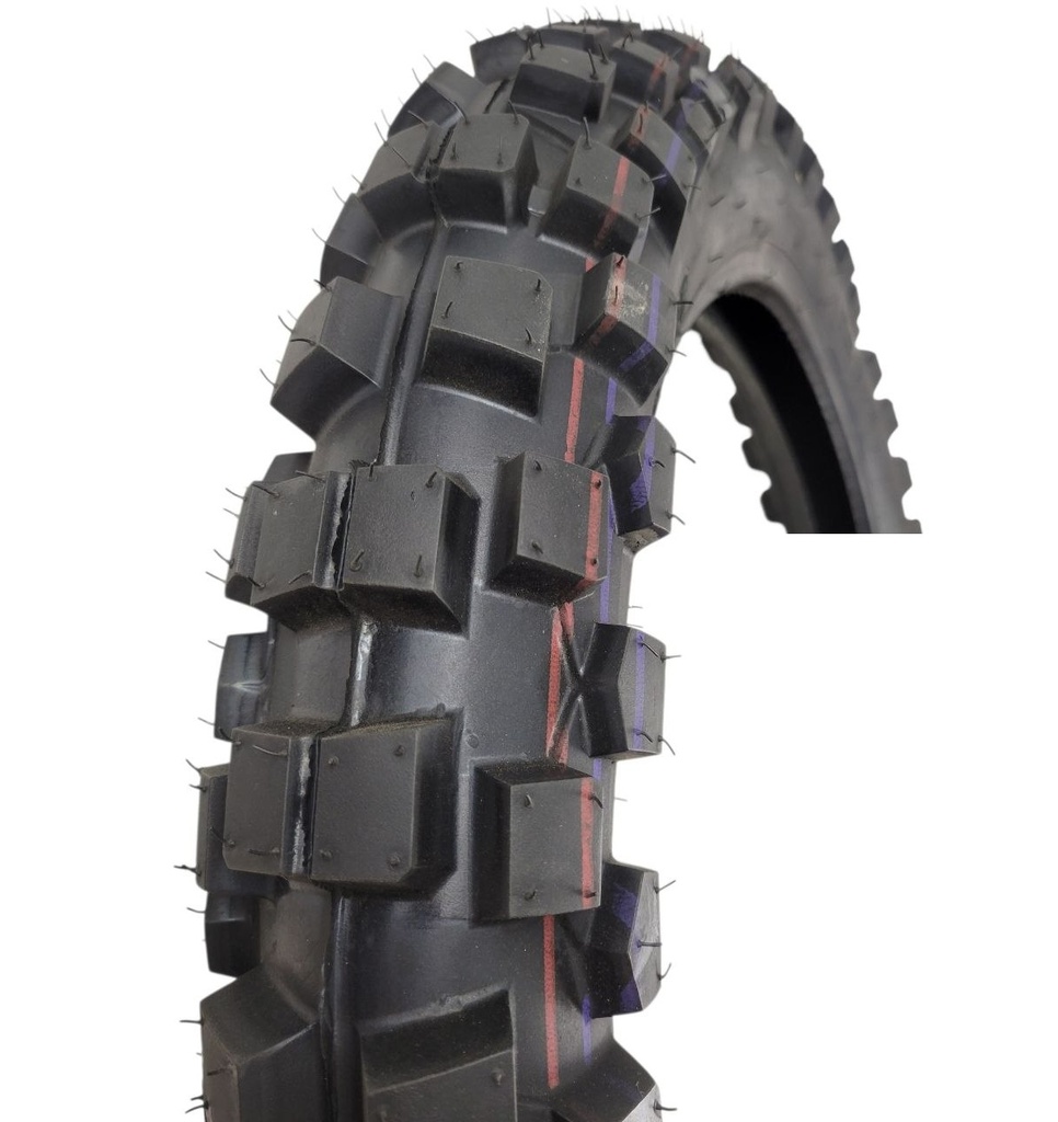 Мотошина  17"  110/90-17  UR-422 / WSX-079  кросова, (TT) камерна 