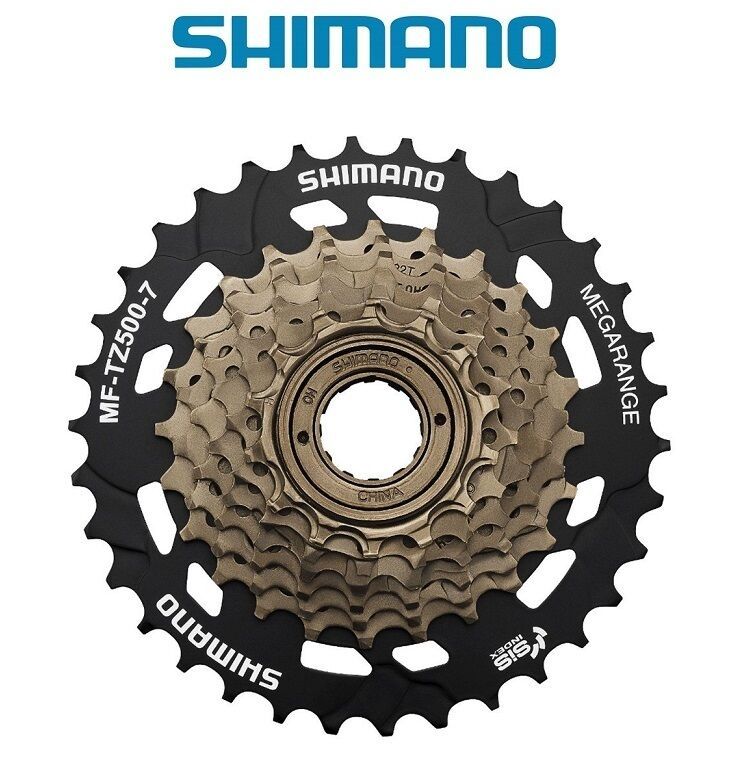 Зірка задня різьбова 7-рик SHIMANO MF-TZ31 MEGARANGE (14-34)