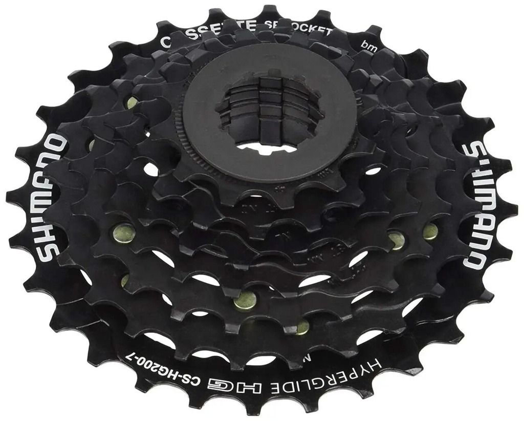 Касета 7 швидкостей SHIMANO HG-200 чорна (12-32T)