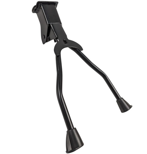 [129-82] Підніжка 26 на центр подвійна "Роги" сталева чорна