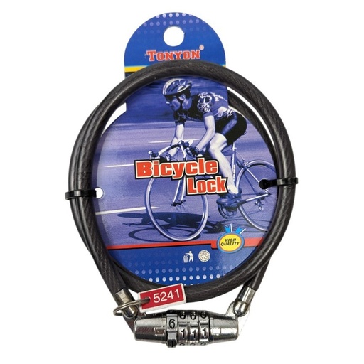 [045-41] Велозамок на код 417 Ø 8-650mm TONYON