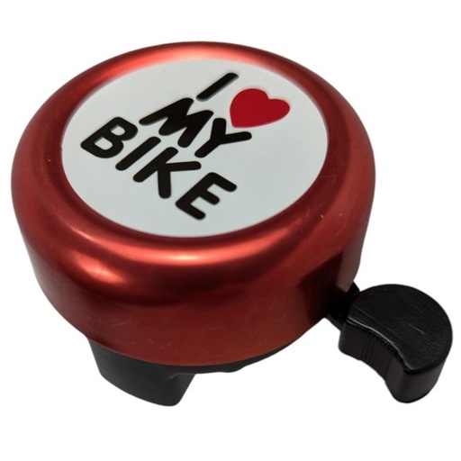 [050-14] Дзвоник велосипедний «I LOVE MY BIKE»