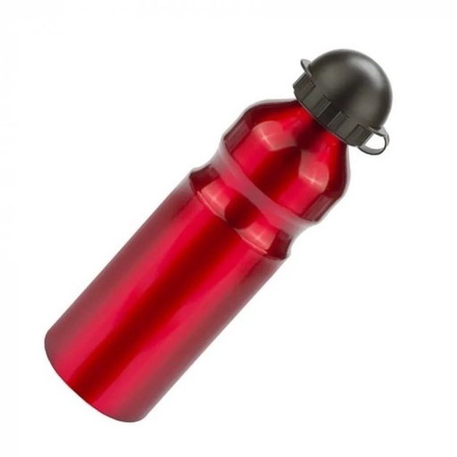 [127-05] Фляга алюмінієва 750ml без кріплення червона