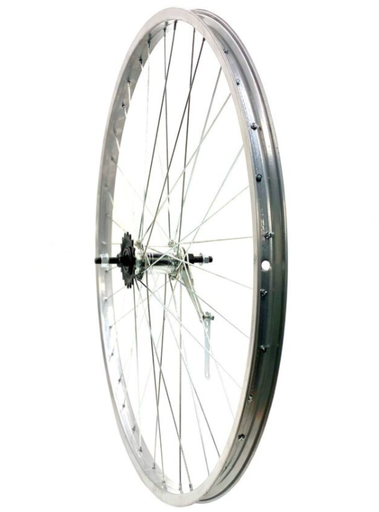 [007-004] Колесо 24 зад, обід харків, спиця 3мм, вт. Falcon + к-т