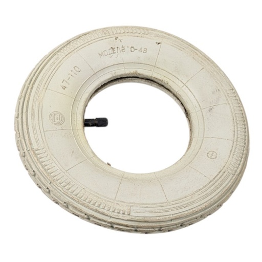 [160-04]  Покришка з камерою 47-110 сіра (0-48) СССР для інвалідного візка