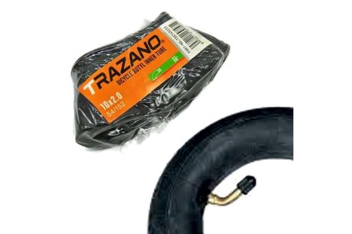[162-16] Камера 10x2.0 (54-152) TRAZANO зігнутий ніпель CR-202