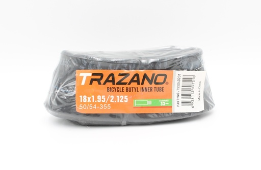 [170-22] Камера 18х1.95/2.125 TRAZANO прямий ніпель AV 33mm
