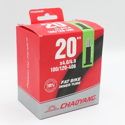 [145-44] Камера 20х4.0/4.9 CHAOYANG  AV 33mm (FAT-BIKE)