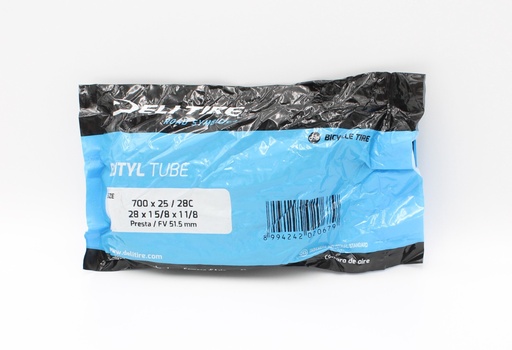 [157-46] Камера турист 28 (700x25/28С) DELI TIRE  Presta FV 51.5mm