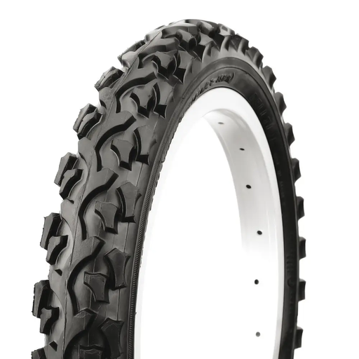 [169-32] Покришка 16-1.75 DELI TIRE (186) шипована косичка,синя смуга
