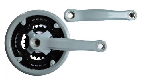 [040-10] Комплект шатунів МТВ (42/34/24Т) L-170mm малий сірий