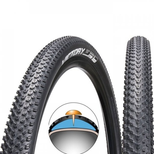 [143-44] Покришка 29-2.10 (52-622) CHAOYANG (5129) шип "зерно" АТП (антипрокол)