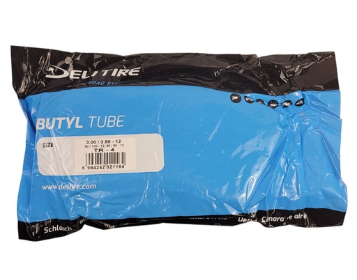 [179-06] Камера  "12"  3.00/3.50-12  DELI TIRE  (TR-4) прямий ніпель