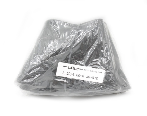 [189-10] Камера  8"  3.50/4.00-8  CHAOYANG JS-87C (зігнутий ніпель)