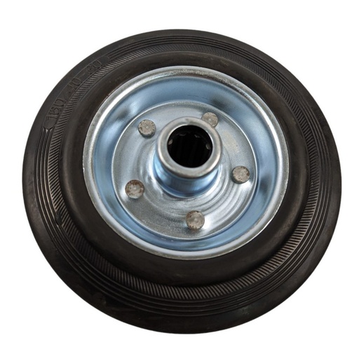 [192-30] Колесо для візка 160mm, під вісь Ø20mm, широке на 1 підшипник