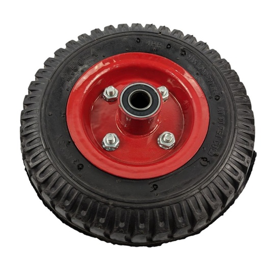 [192-67] Колесо для візка/тачки  2.50-4 накачне, під вісь діам. 16мм