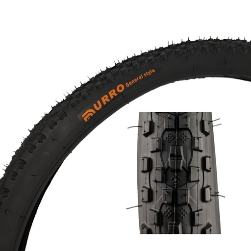 [175-25] Покришка 27.5-2.125 (57-584) DURRO, шип "квадрати"